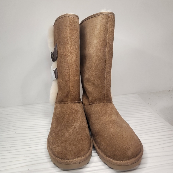 New UGG Aletheia Suede Boot In Chestnut Size US 8 - Picture 7 of 7